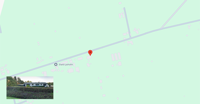 Kort over Frieslandsvej 61